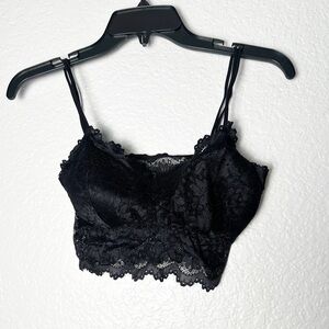 NWOT Amazon Black Lace Bralette